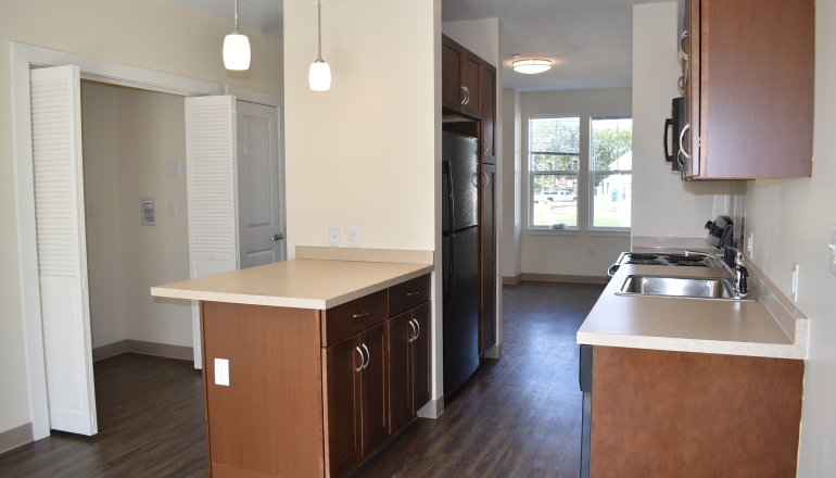 High Meadow Townhomes unit kitchen