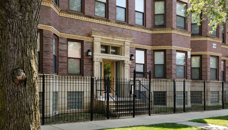 Renaissance Apartments entrance