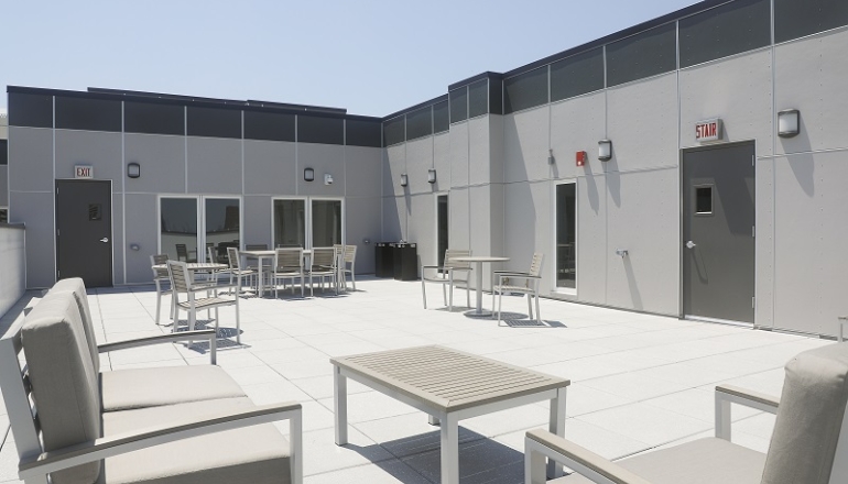 Woodlawn Station Rooftop Deck