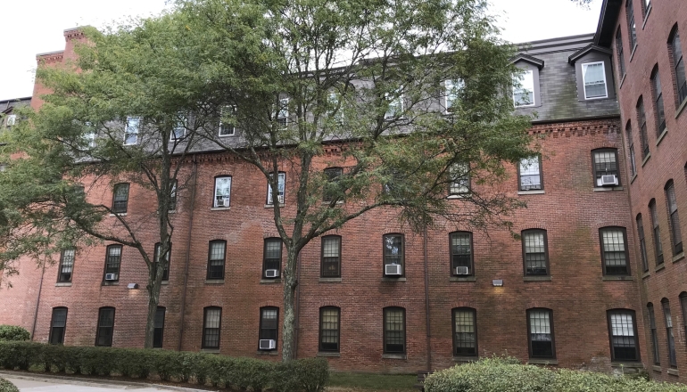 Gardner Terrace courtyard