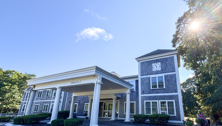 Exterior of Wells Court