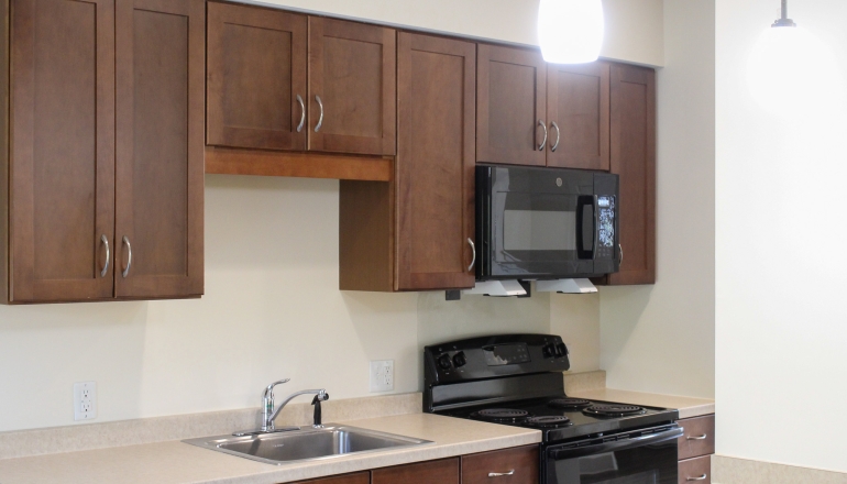 High Meadow Townhomes unit kitchen