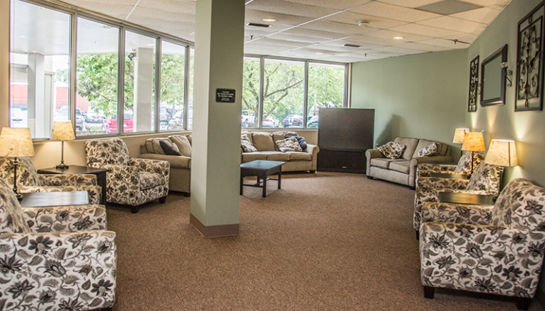Colony Plaza Apartments common area