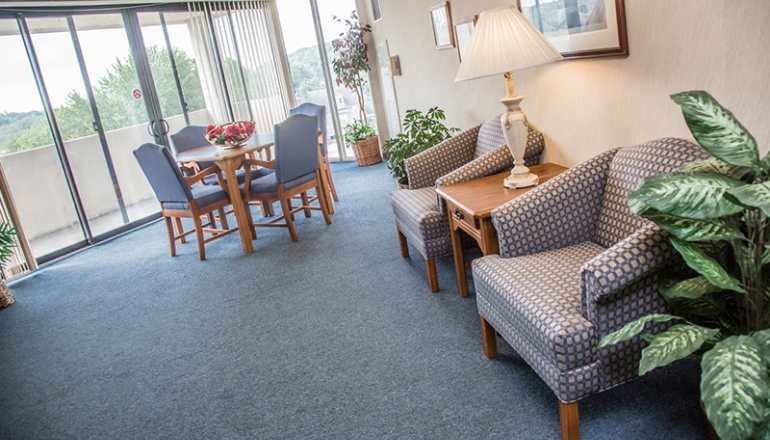 Colony Plaza Apartments common area