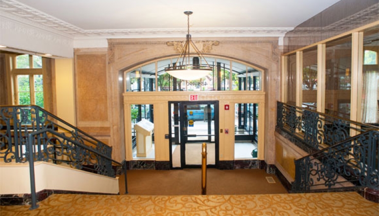 Kenmore Abbey interior entrance lobby