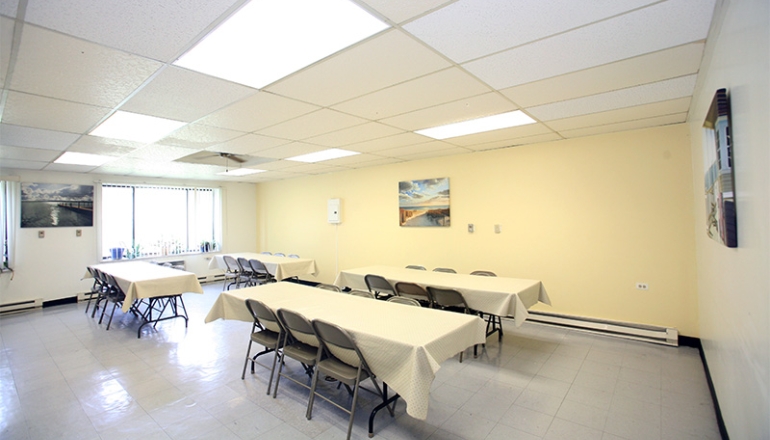 Lafayette Terrace Apartments community room