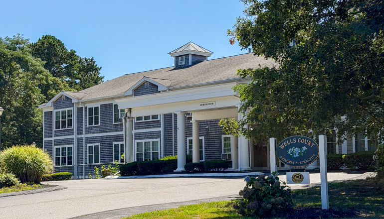 Exterior of Wells Court