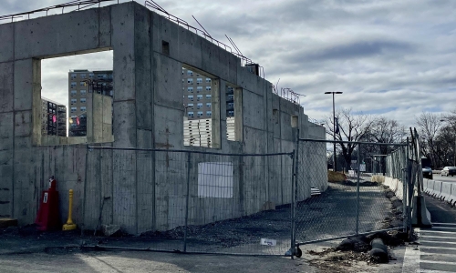 Construction progress