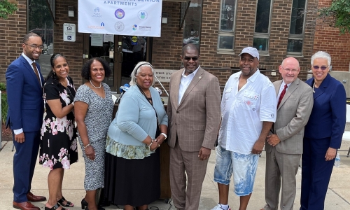 President Preckwinkle, Mayor Christopher J. Clark Join Harvey Residents to Celebrate Preservation and Renovation of Crucial Senior Housing Officials see housing as good first completion of multimillion dollar investments being made in Harvey Renewal