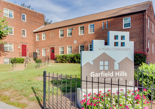 Garfield Hills sign 